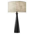Adesso Linda Table Lamp- Black 1517-01